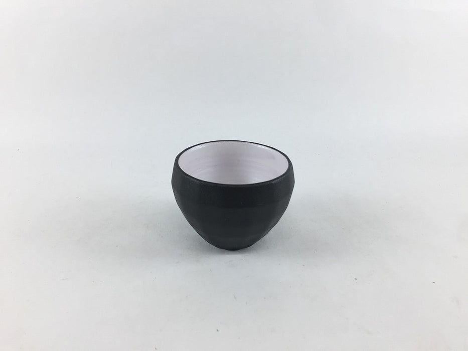 【SALE】55ダイヤカット小付　黒土内ピンク　5.5cm　有田焼【訳あり】