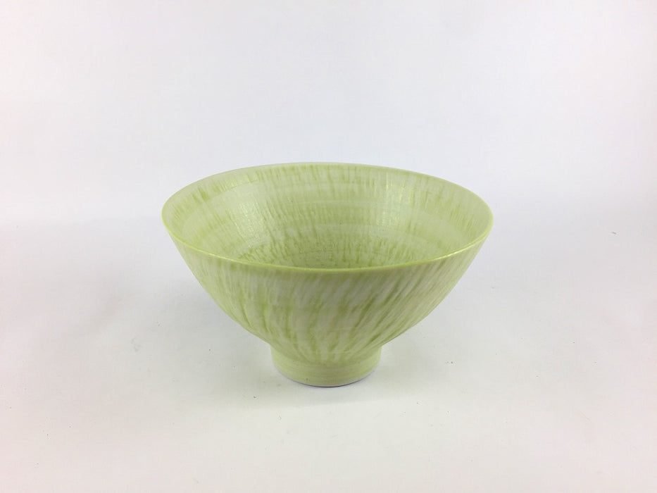 さざなみ　丸飯碗　(レッド/ピンク/グリーン/ブルー/ベージュ)　12cm　波佐見焼 (j.R)