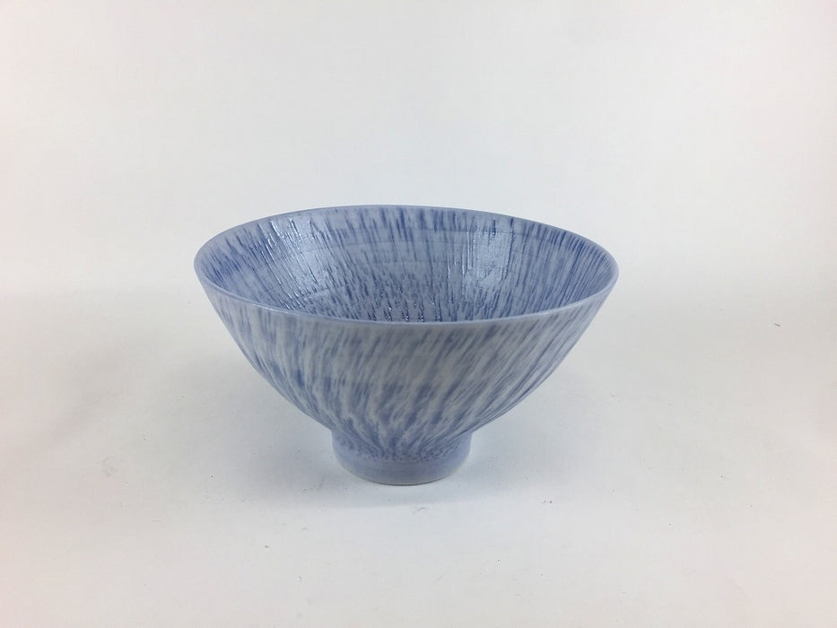 さざなみ　丸飯碗　(レッド/ピンク/グリーン/ブルー/ベージュ)　12cm　波佐見焼 (j.R)