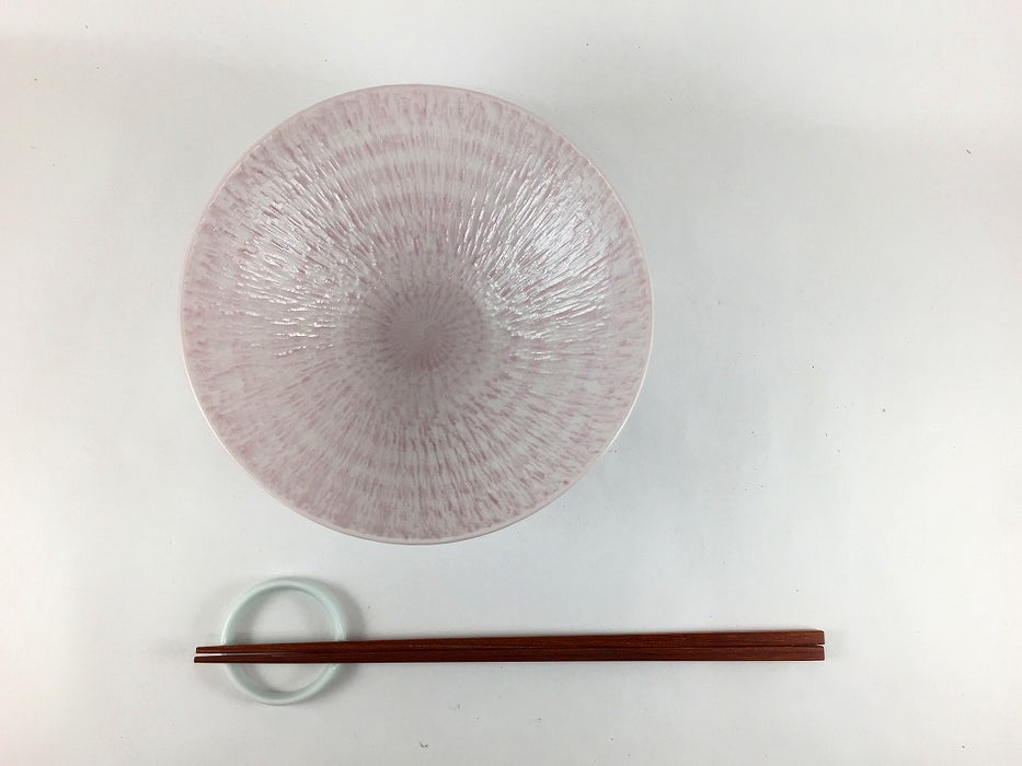 さざなみ　ボウル　(レッド/ピンク/グリーン/ブルー/ベージュ)　15.5cm　波佐見焼 (j.R)