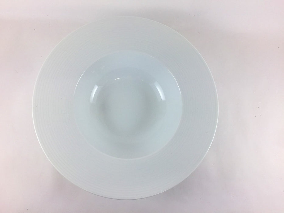 アラカルトボウル　線彫　24.5cm　波佐見焼　(j.R)