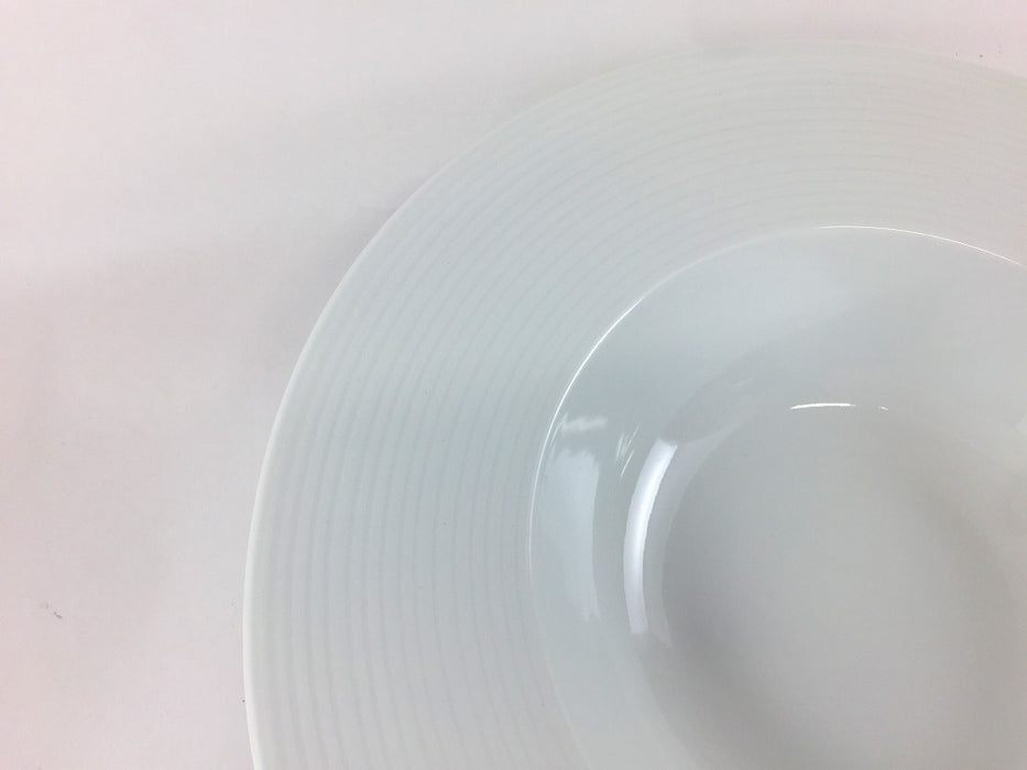 アラカルトボウル　線彫　24.5cm　波佐見焼　(j.R)