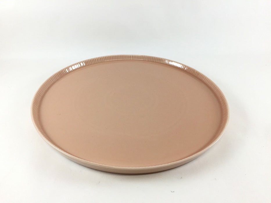 245e-plate　(青磁/ピンク/ベージュ)　波佐見焼　(j.R)