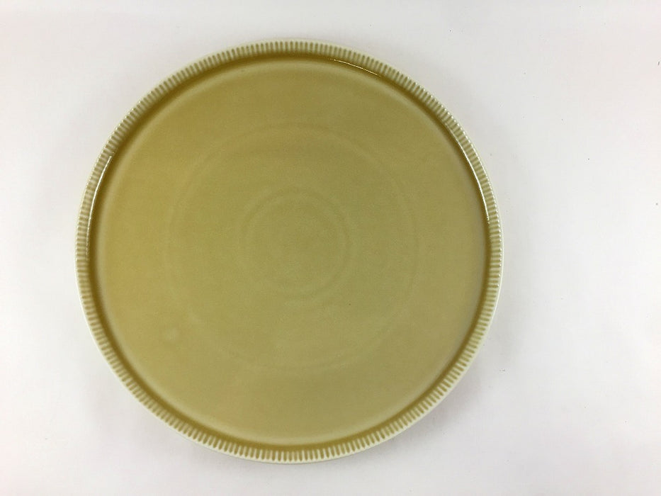 245e-plate　(青磁/ピンク/ベージュ)　波佐見焼　(j.R)