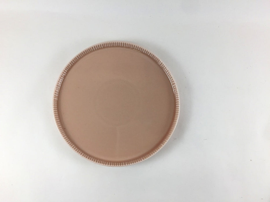145e-plate　(青磁/ピンク/ベージュ)　波佐見焼(j.R)