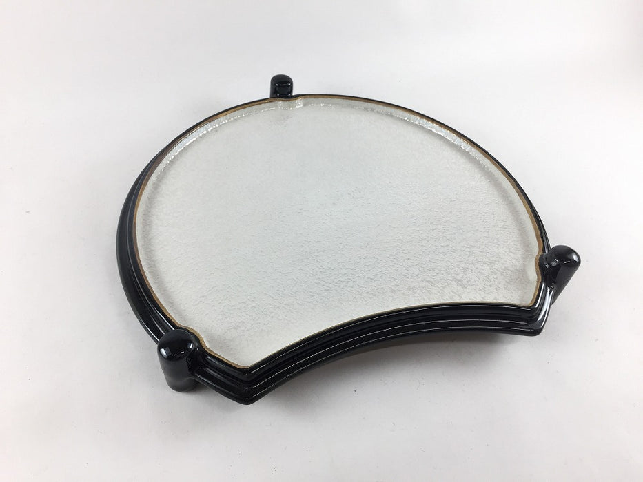 【SALE】金銀両面半月皿　21cm　有田焼【訳あり】