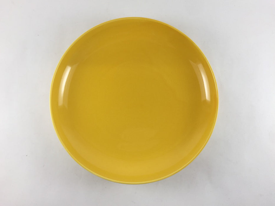 【SALE】215深皿　黄　21cm　波佐見焼【訳あり】