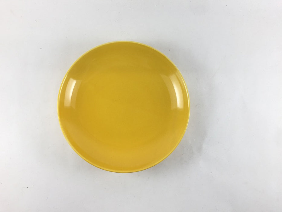 【SALE】155深皿　黄　15.5cm　波佐見焼【訳あり】
