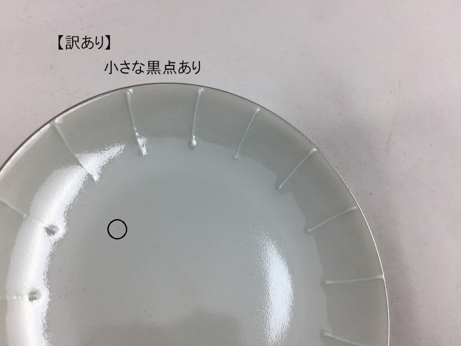 【SALE】白盛125皿　12cm　有田焼【訳あり】