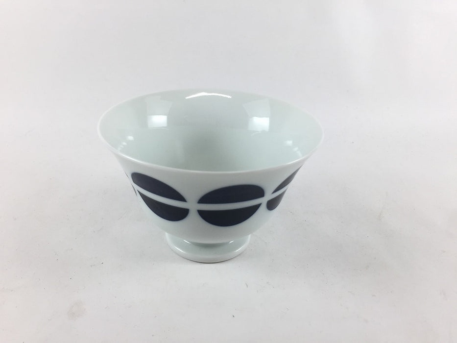 【SALE】反杯小鉢(台皿付)　コインドット　15.5cm　波佐見焼【訳あり】