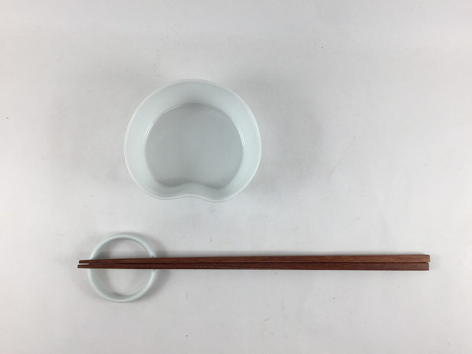【SALE】プチ一方押小鉢　白磁　8.5cm　波佐見焼【訳あり】