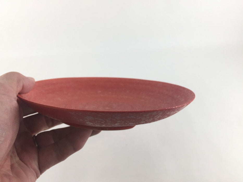 【SALE】18cm深皿.朱赤巻　有田焼【訳あり】