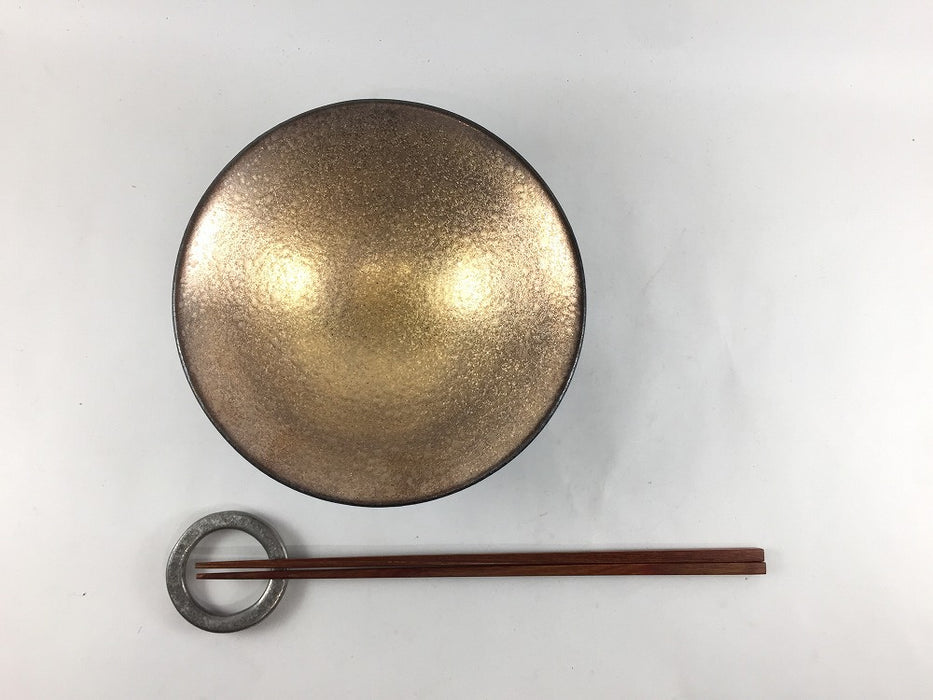【SALE】15cm丸京平小鉢　晶内金塗り/晶内銀塗り　(A/B/C)　有田焼【訳あり】