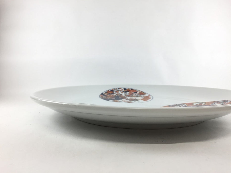 【新作入荷】32cm丸皿　古伊万里丸文　肥前有田焼(j.R)