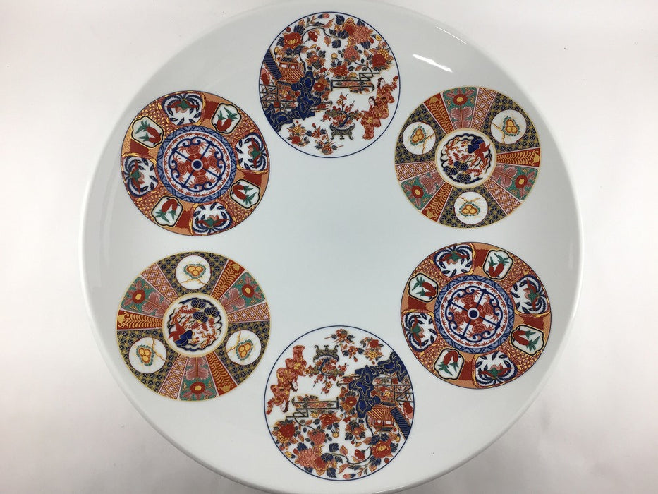 【新作入荷】36cm丸皿　古伊万里丸文　肥前有田焼(j.R)