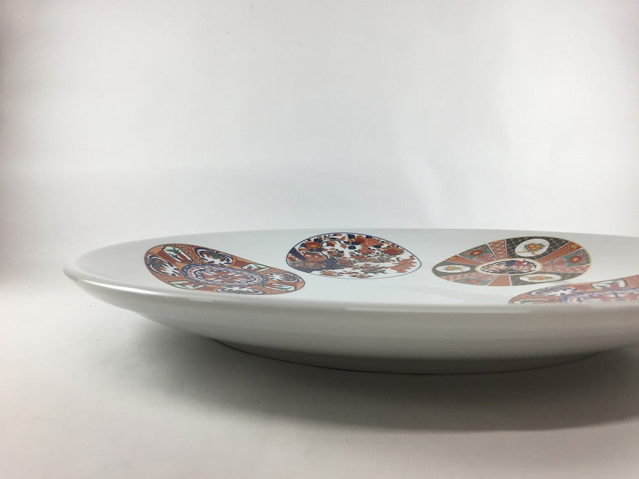 【新作入荷】36cm丸皿　古伊万里丸文　肥前有田焼(j.R)