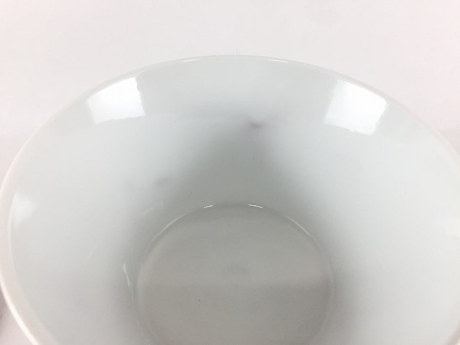 【SALE】12cm駒蓋物.紫銀ツタ　有田焼【訳あり】