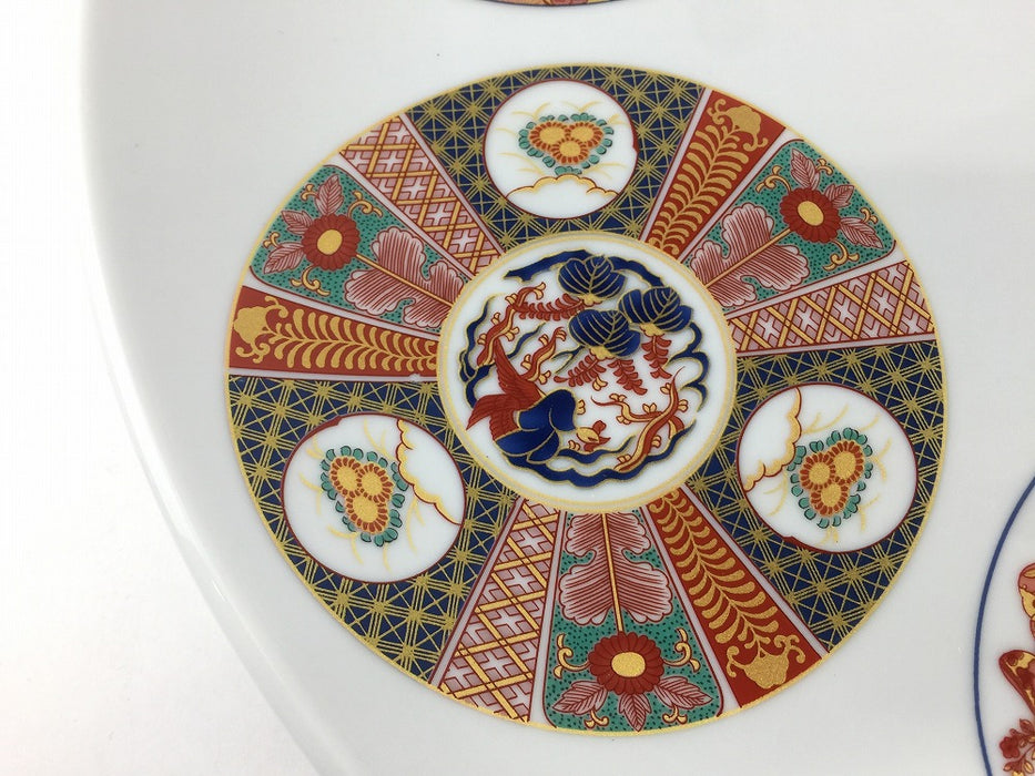 【新作入荷】36cm丸皿　古伊万里丸文　肥前有田焼(j.R)