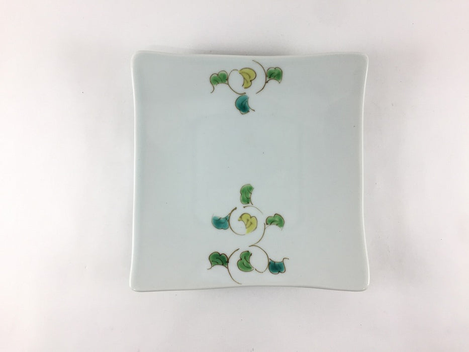 【SALE】色絵唐草角皿　15cm　波佐見焼【訳あり】