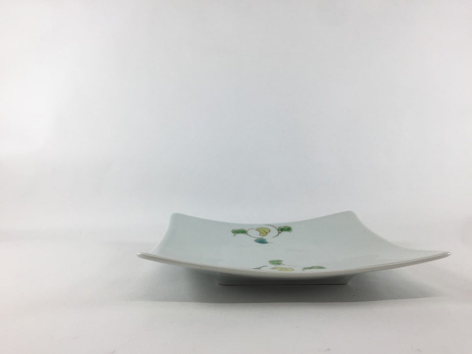 【SALE】色絵唐草角皿　15cm　波佐見焼【訳あり】