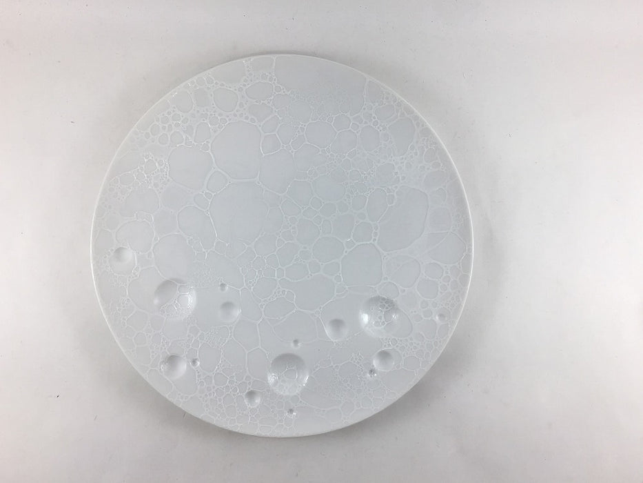 【SALE】惑星丸プレート23cm　泡　有田焼 【訳あり】