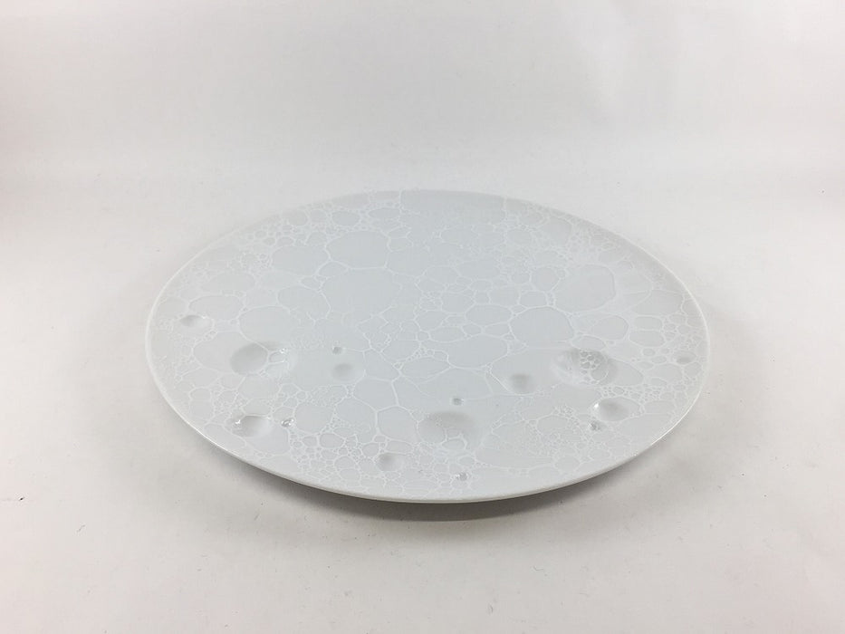 【SALE】惑星丸プレート23cm　泡　有田焼 【訳あり】