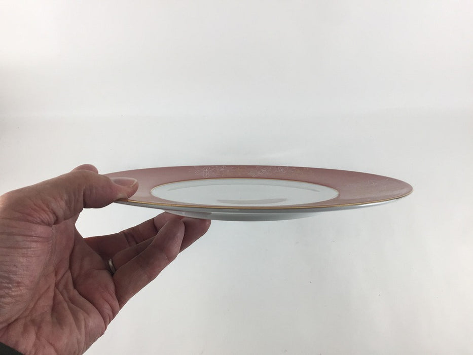 【SALE】245プレート(赤.金銀春秋)　25cm　波佐見焼【訳あり】