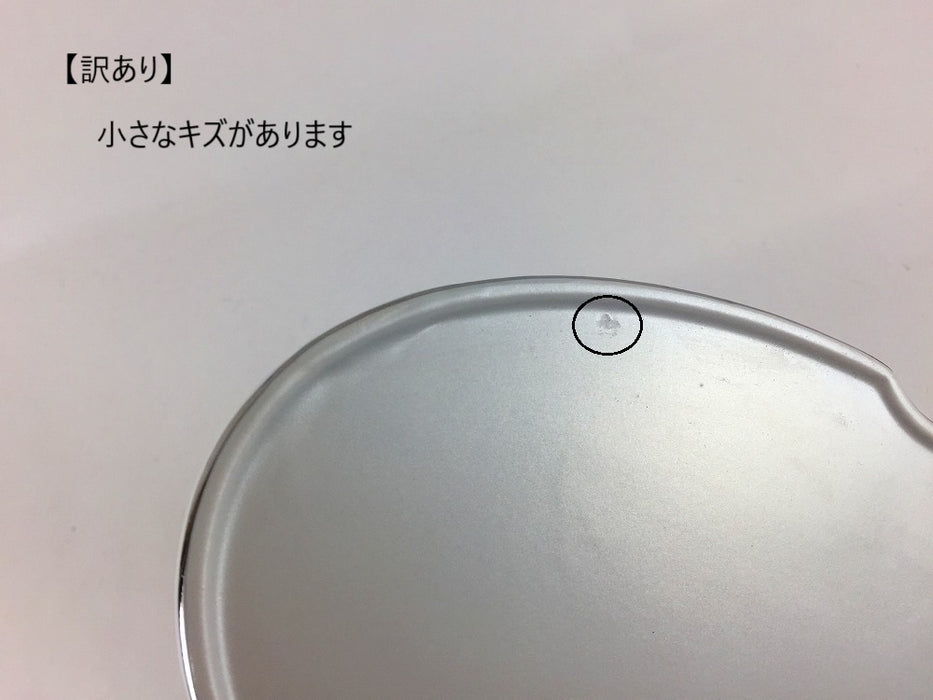 【SALE】太白銀彩渕プラチナ　わっぱ型蓋物　三川内焼【訳あり】