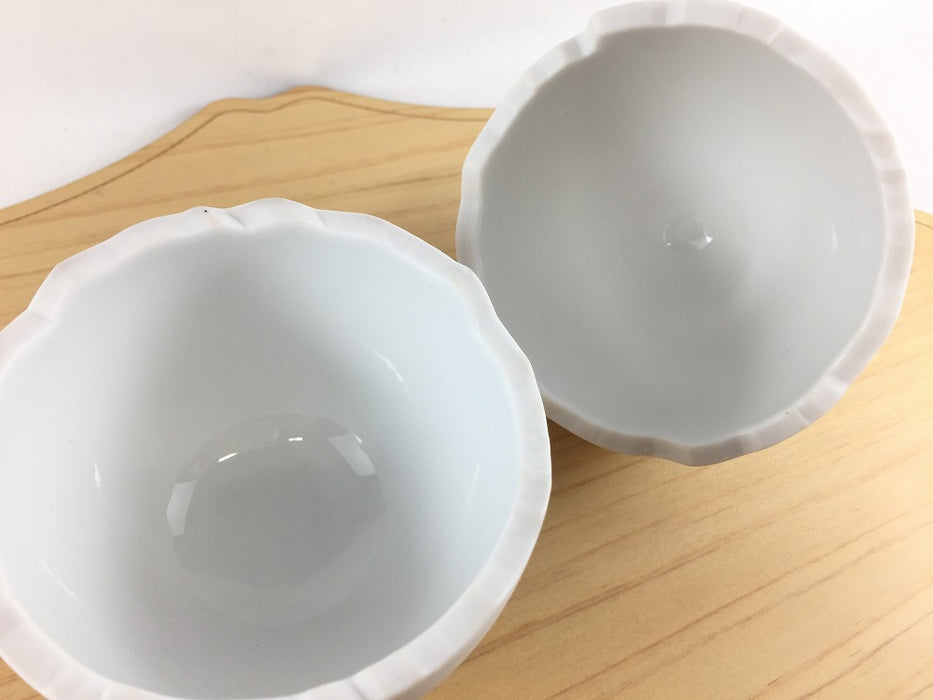 【SALE】エッグカバードボウル　7.5cm　エッグシェル　有田焼【訳あり】