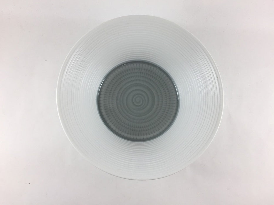 【SALE】グレー　スプレッドボウルL(A/B)　19cm　波佐見焼【訳あり】