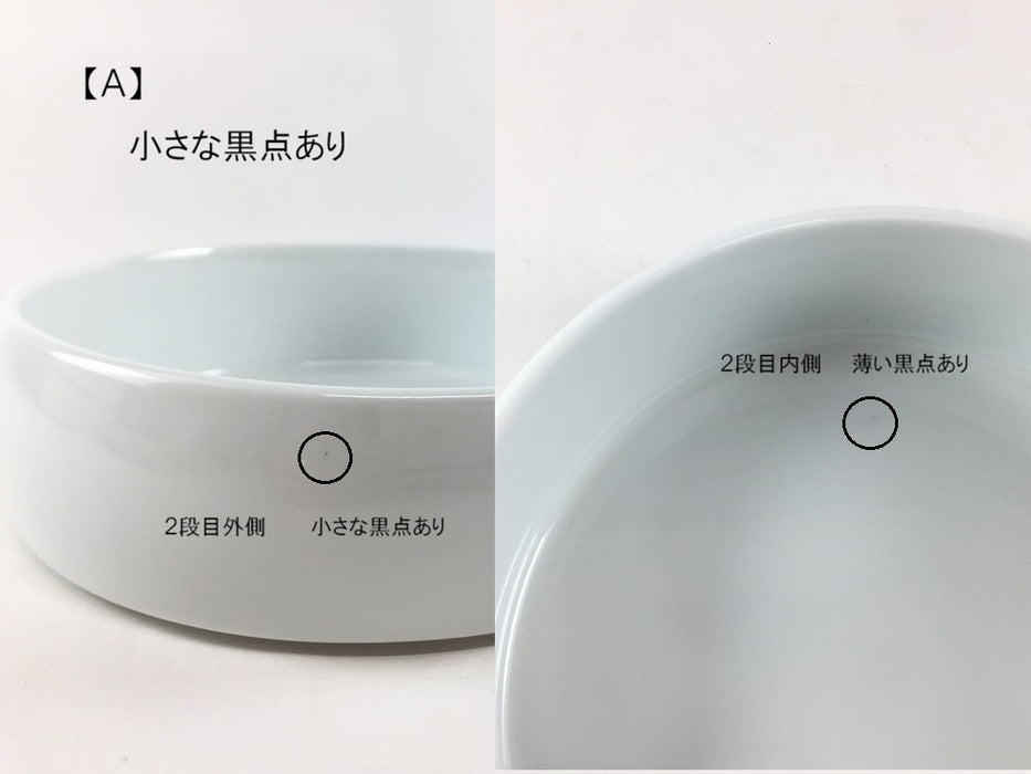 【SALE】玉重　白磁　(A/B/C/D/E/F)　有田焼【訳あり】