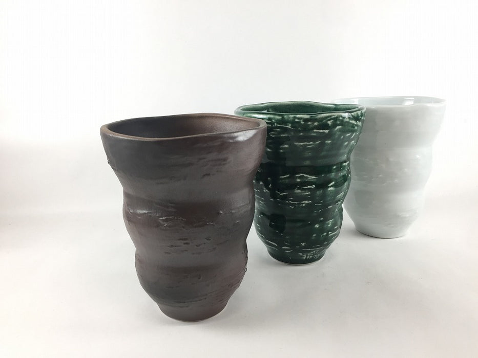 【SALE】360cc焼酎コップ.白磁　9cm　有田焼【訳あり】