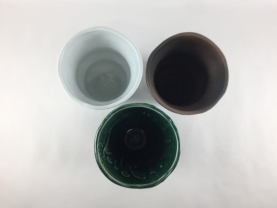 【SALE】360cc焼酎コップ.白磁　9cm　有田焼【訳あり】