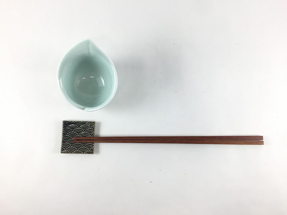 【SALE】水芭蕉小鉢.緑青磁　8cm　有田焼【訳あり】