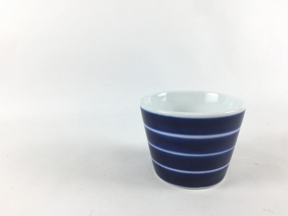 【SALE】5cmソバ猪口.青駒　50cc　有田焼【訳あり】　