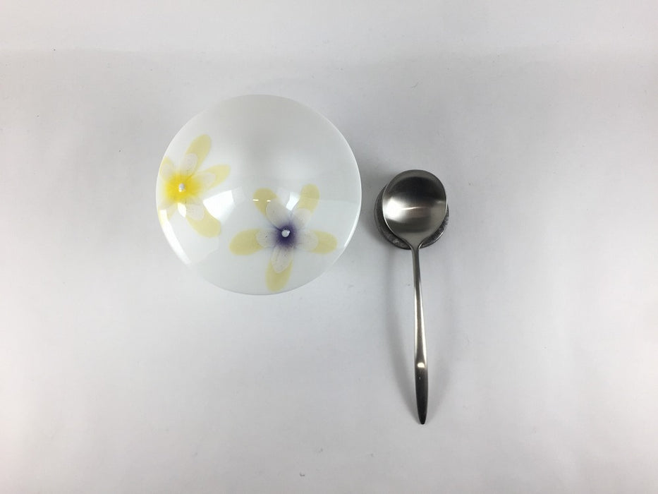 【SALE】山型反蓋物　(リリー紫黄)　12cm　有田焼【訳あり】