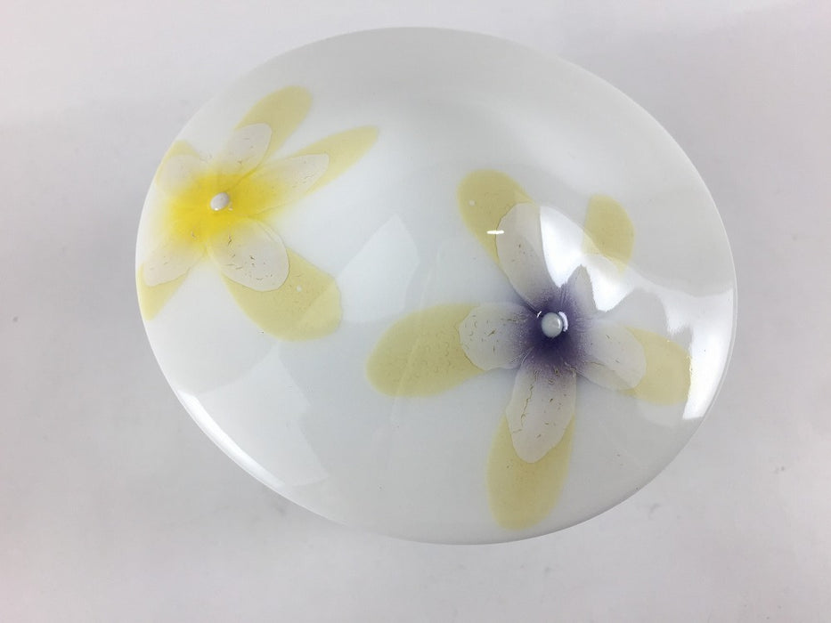 【SALE】山型反蓋物　(リリー紫黄)　12cm　有田焼【訳あり】