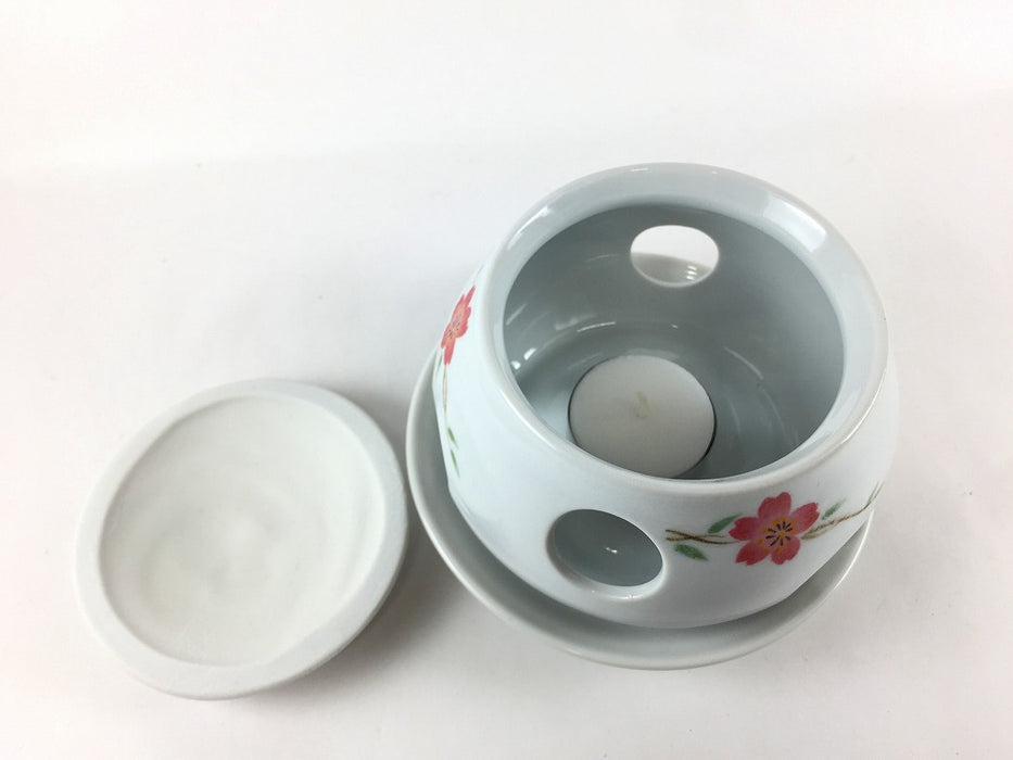 茶香炉　ラベンダー/二条しだれ　(1ケ箱入)　有田焼(j.R)