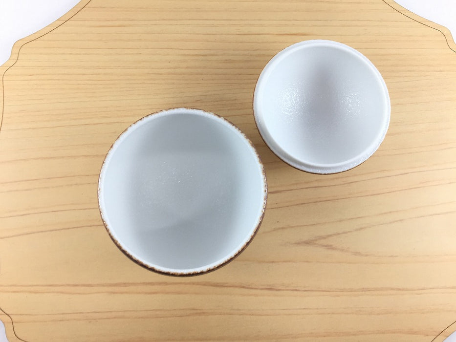 80サークル蓋物　スノールイユ　8cm　有田焼　(j.R)