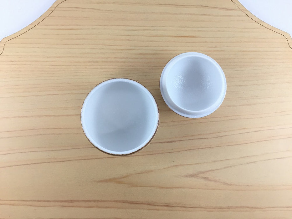 65サークルミニ蓋物　スノールイユ　6cm　有田焼　(j.R)
