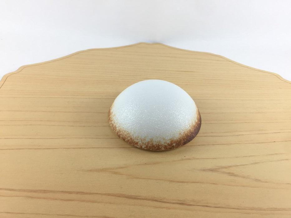80サークル蓋物　スノールイユ　8cm　有田焼　(j.R)