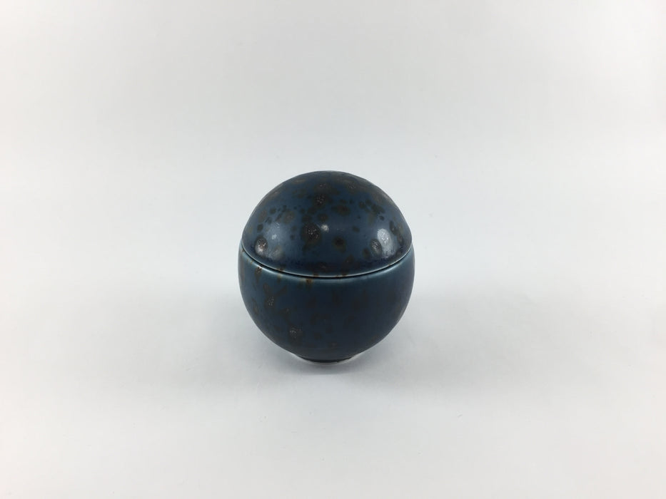 65サークルミニ蓋物　青銅　6cm　有田焼　(j.R)