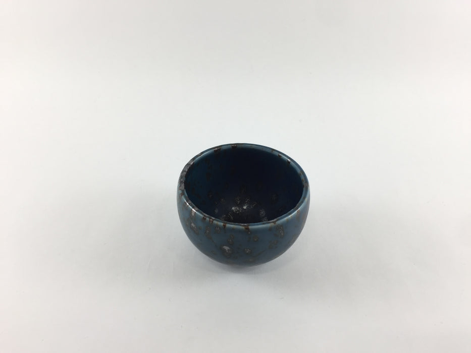 65サークルミニ蓋物　青銅　6cm　有田焼　(j.R)
