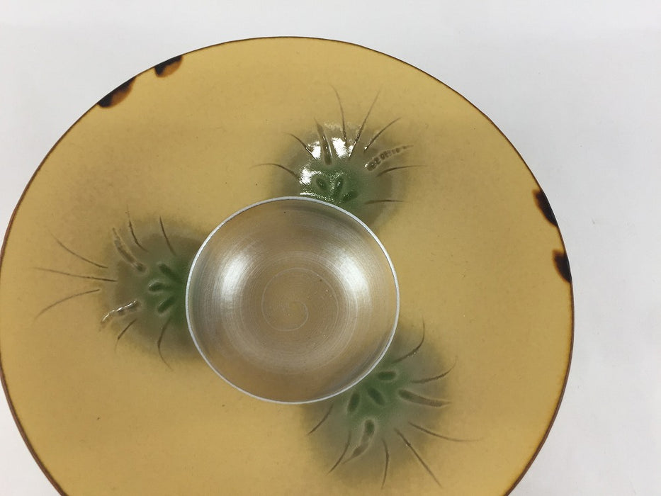 16cmLリムボウル.イラホ花彫　有田焼(j.R)