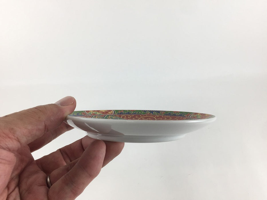 【1枚価格】15cm古伊万里皿　菊割文/間取文　肥前有田焼(j.R)