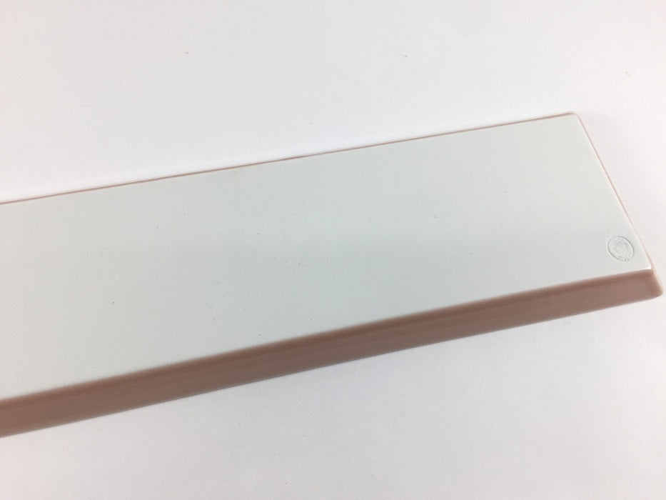 十草長皿29.5cm細　(ベージュ/青磁/ピンク)　波佐見焼　(j.R)