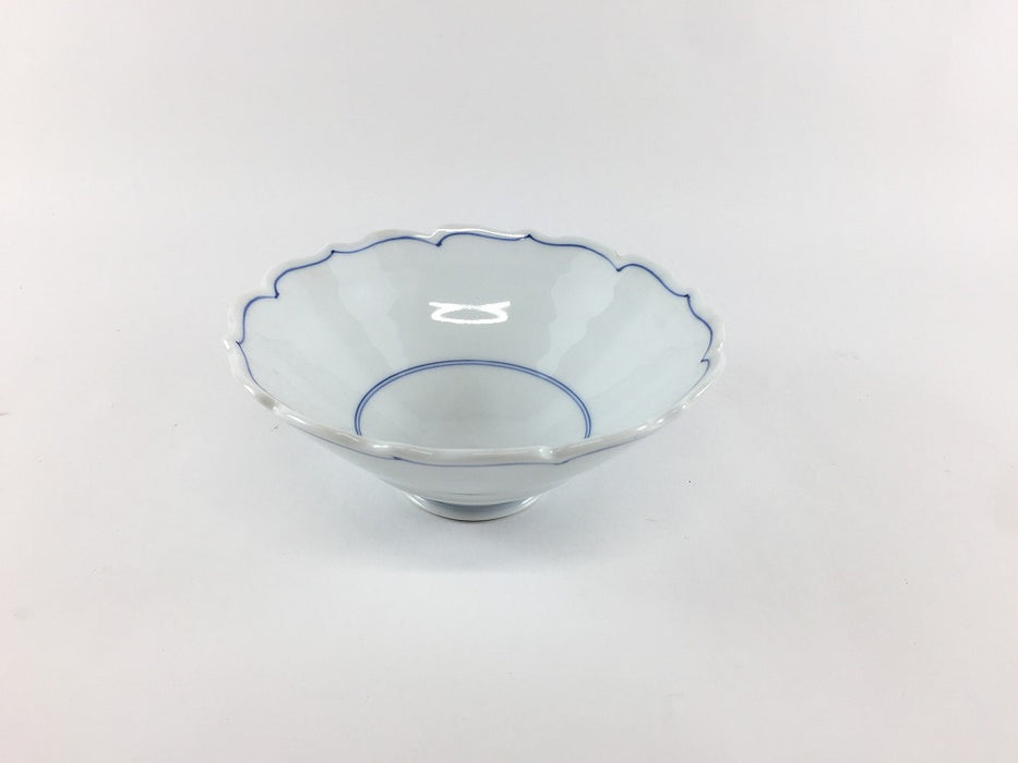 【SALE】桔梗小鉢　青筋　13cm　波佐見焼【訳あり】
