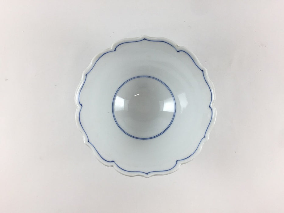 【SALE】桔梗小鉢　青筋　13cm　波佐見焼【訳あり】