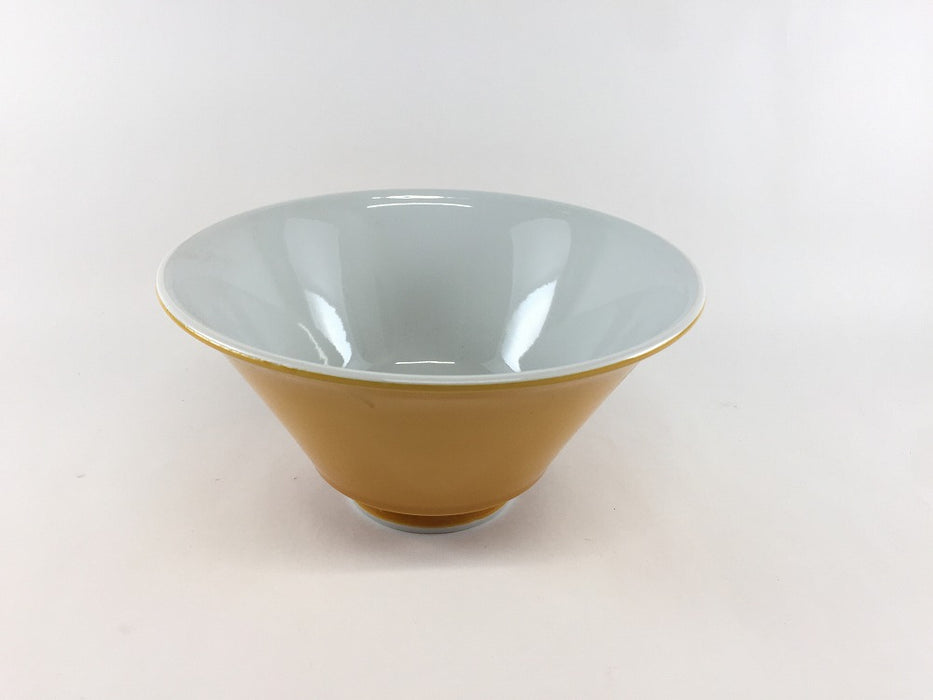 【SALE】18cm反丼(800cc)　黄　波佐見焼【訳あり】