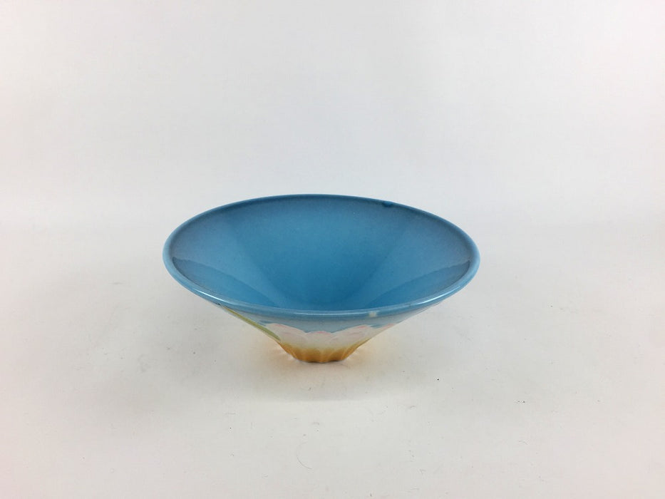 11cm鎬小鉢　青彩蓮花　有田焼(j.R)